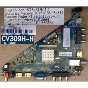 POLAROID PL-VJ5515FHD MAIN BOARD GAP8664 LED5508M CV309H-H